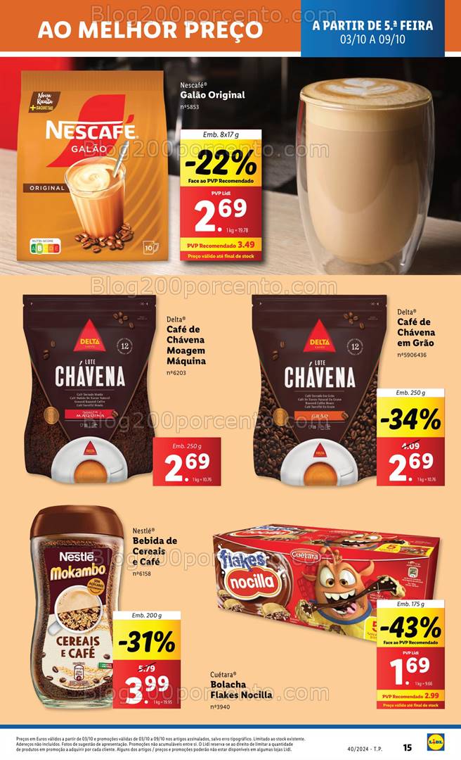 Antevisão Folheto LIDL Promoções Promoções de 3 a 9 outubro