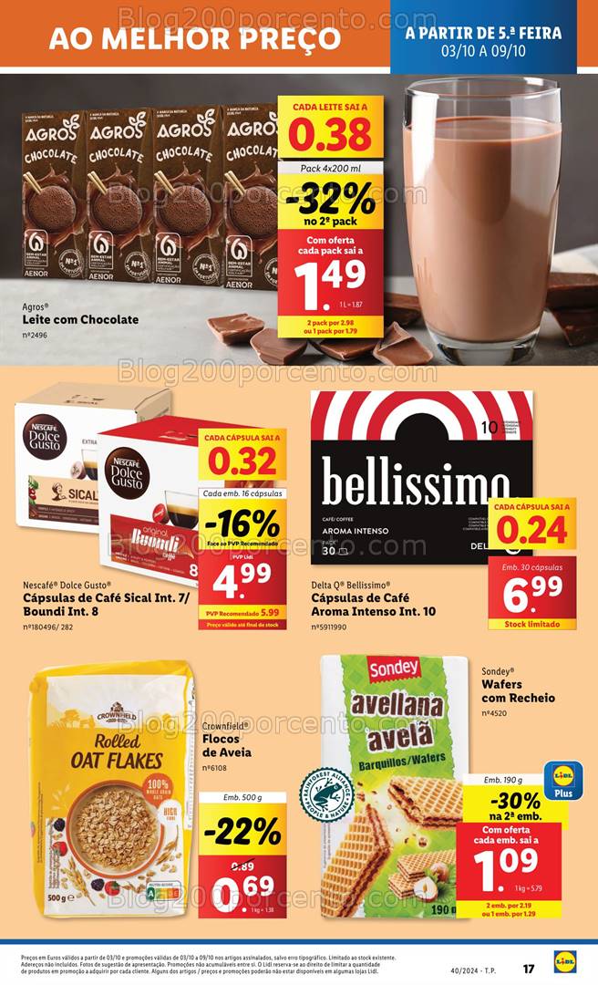 Antevisão Folheto LIDL Promoções Promoções de 3 a 9 outubro