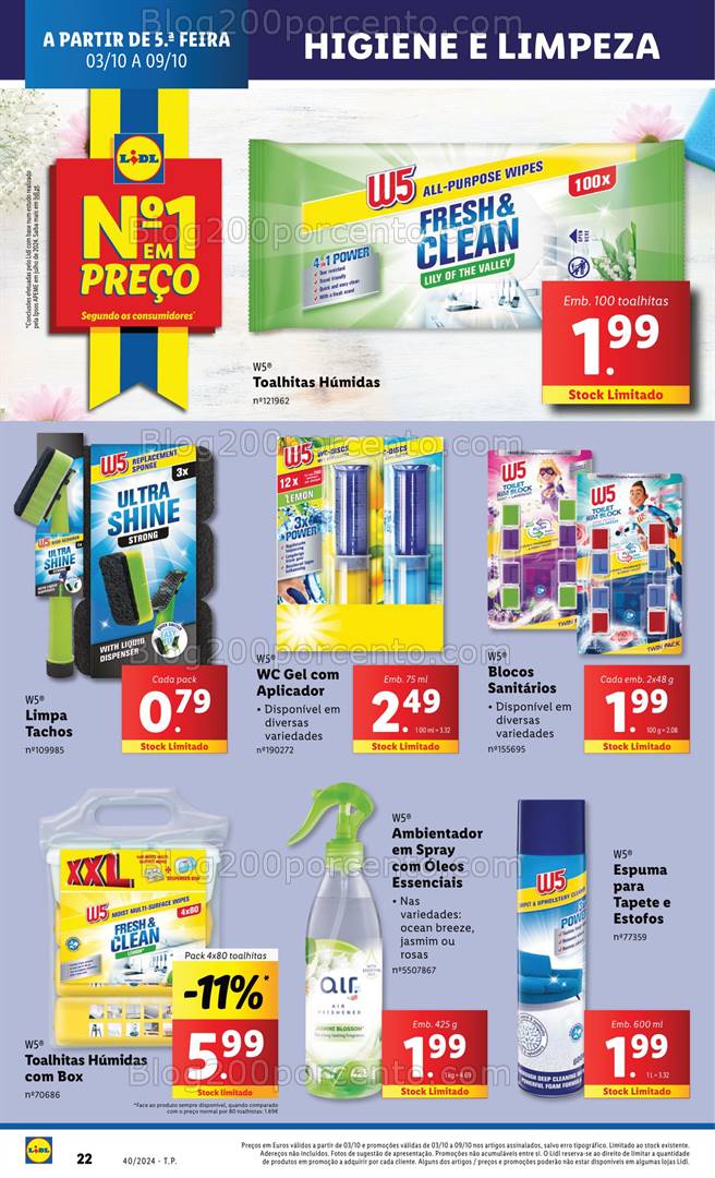 Antevisão Folheto LIDL Promoções Promoções de 3 a 9 outubro