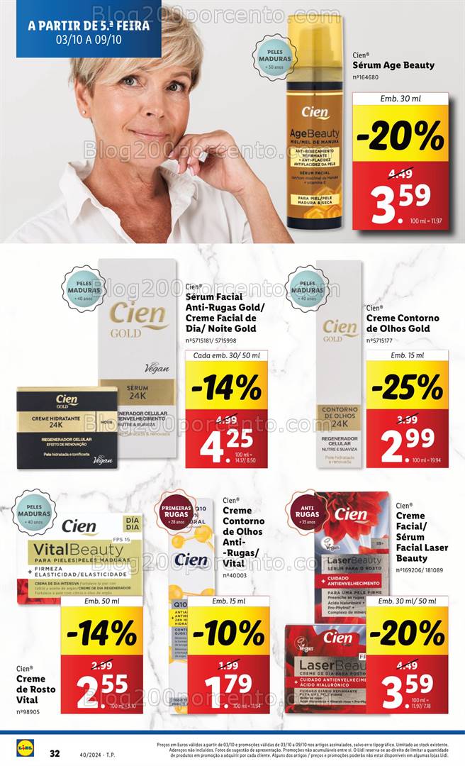 Antevisão Folheto LIDL Promoções Promoções de 3 a 9 outubro