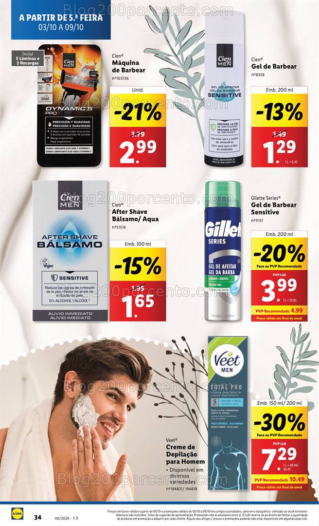 Antevisão Folheto LIDL Promoções Promoções de 3 a 9 outubro