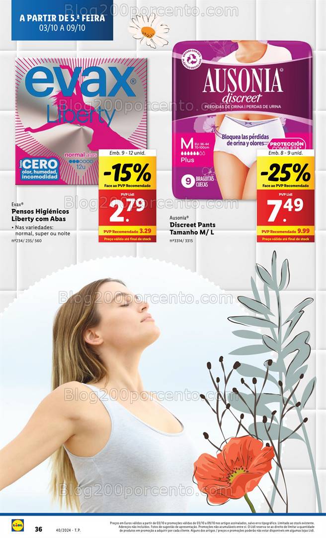 Antevisão Folheto LIDL Promoções Promoções de 3 a 9 outubro