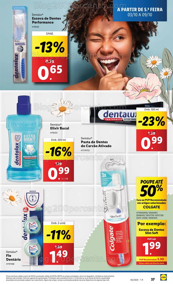 Antevisão Folheto LIDL Promoções Promoções de 3 a 9 outubro