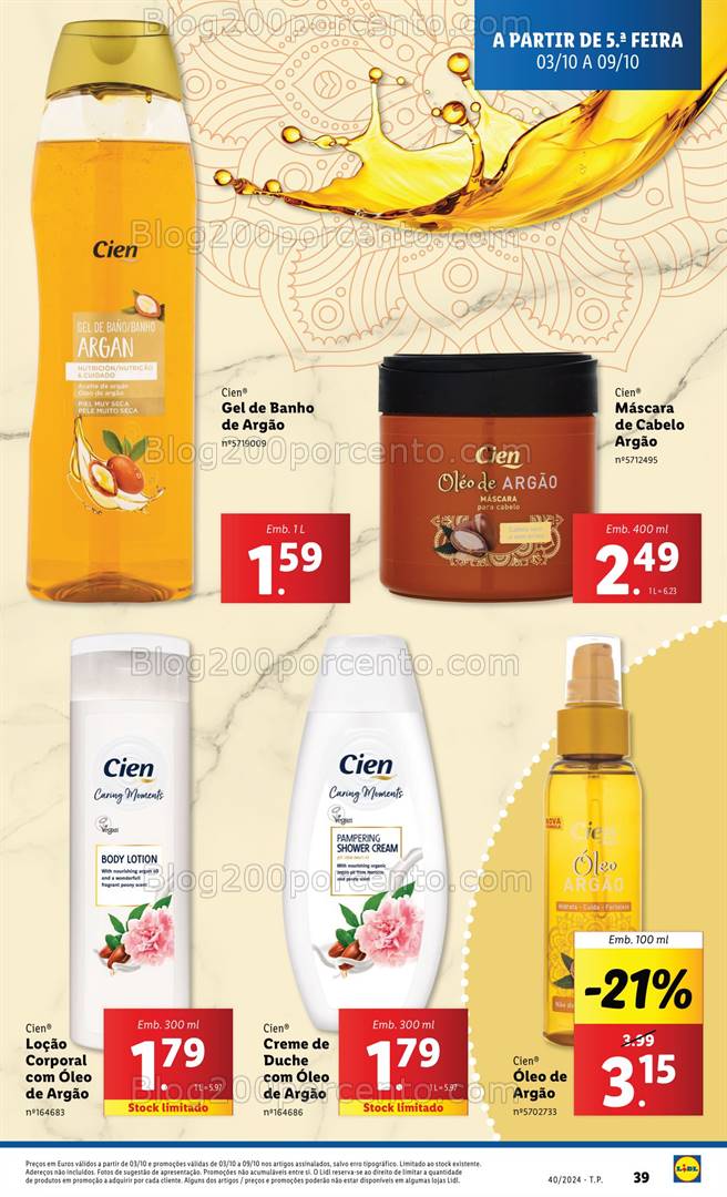 Antevisão Folheto LIDL Promoções Promoções de 3 a 9 outubro