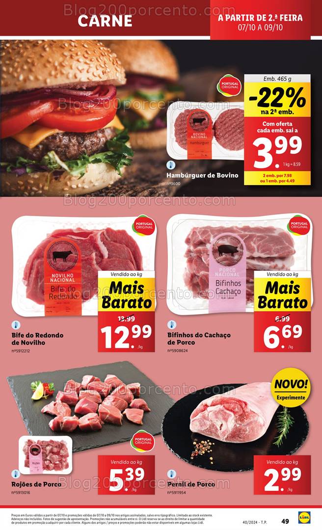 Antevisão Folheto LIDL Promoções Promoções de 3 a 9 outubro