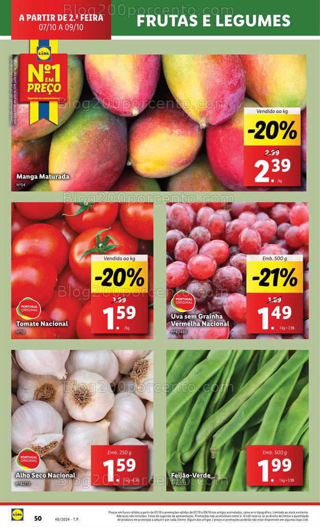 Antevisão Folheto LIDL Promoções Promoções de 3 a 9 outubro