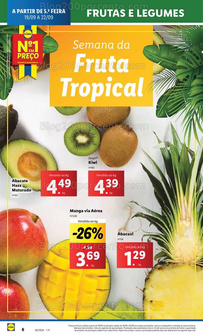 Antevisão Folheto LIDL Promoções de 19 a 25 setembro