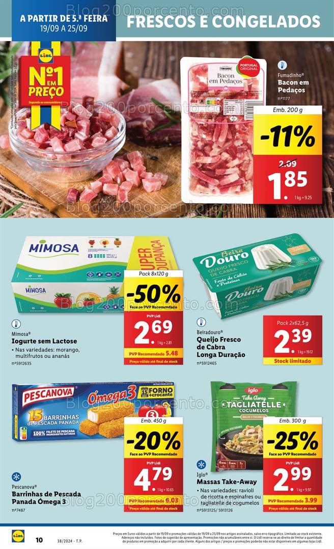 Antevisão Folheto LIDL Promoções de 19 a 25 setembro