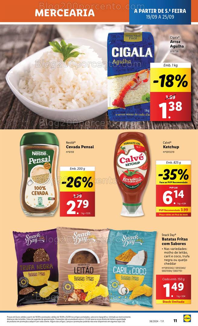 Antevisão Folheto LIDL Promoções de 19 a 25 setembro