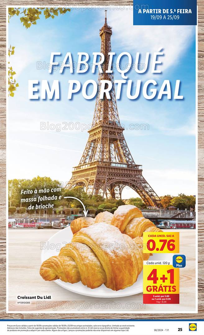 Antevisão Folheto LIDL Promoções de 19 a 25 setembro