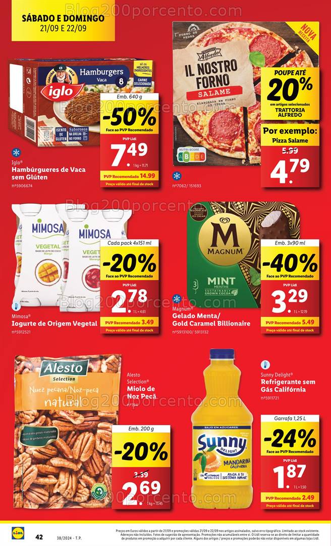 Antevisão Folheto LIDL Promoções de 19 a 25 setembro