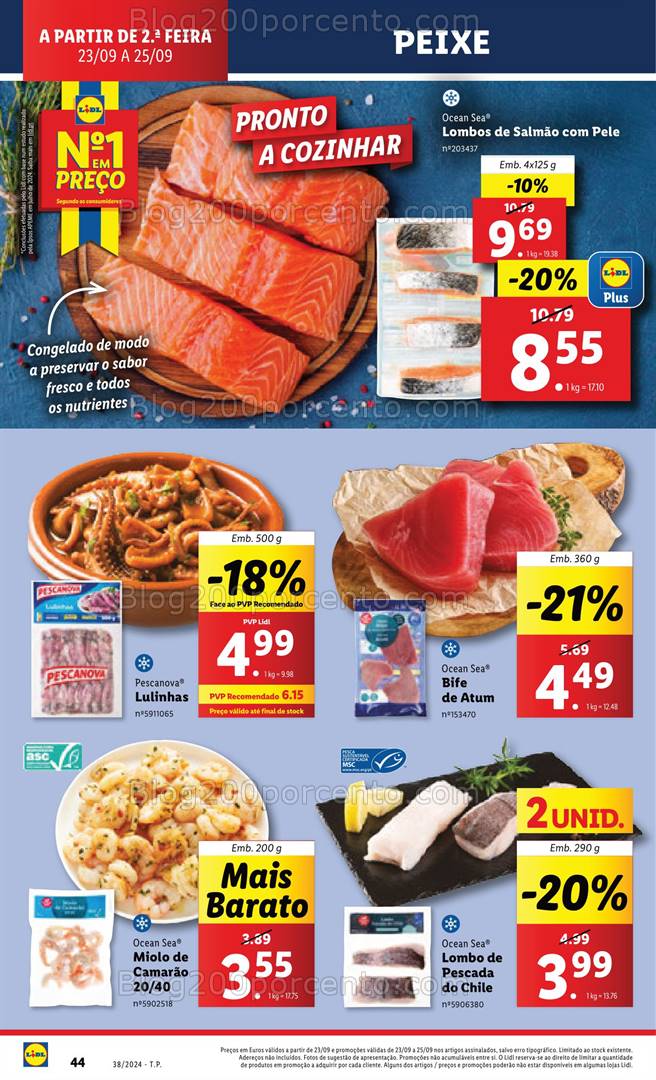 Antevisão Folheto LIDL Promoções de 19 a 25 setembro