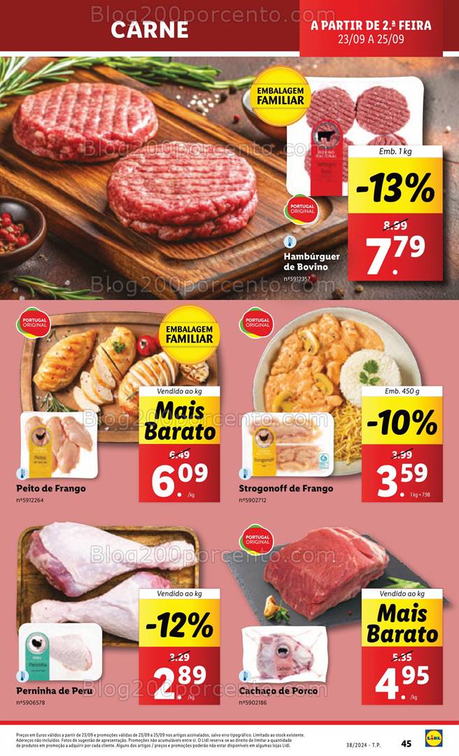 Antevisão Folheto LIDL Promoções de 19 a 25 setembro