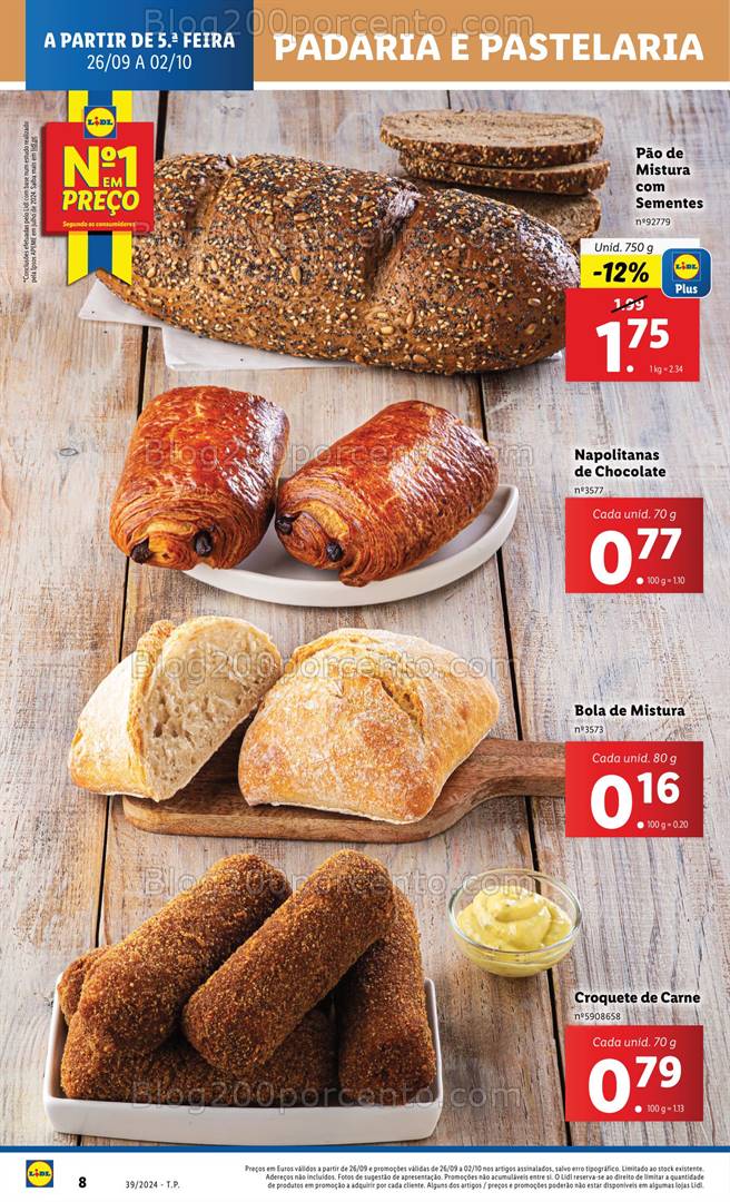 Antevisão Folheto LIDL Promoções de 26 setembro a 2 outubro