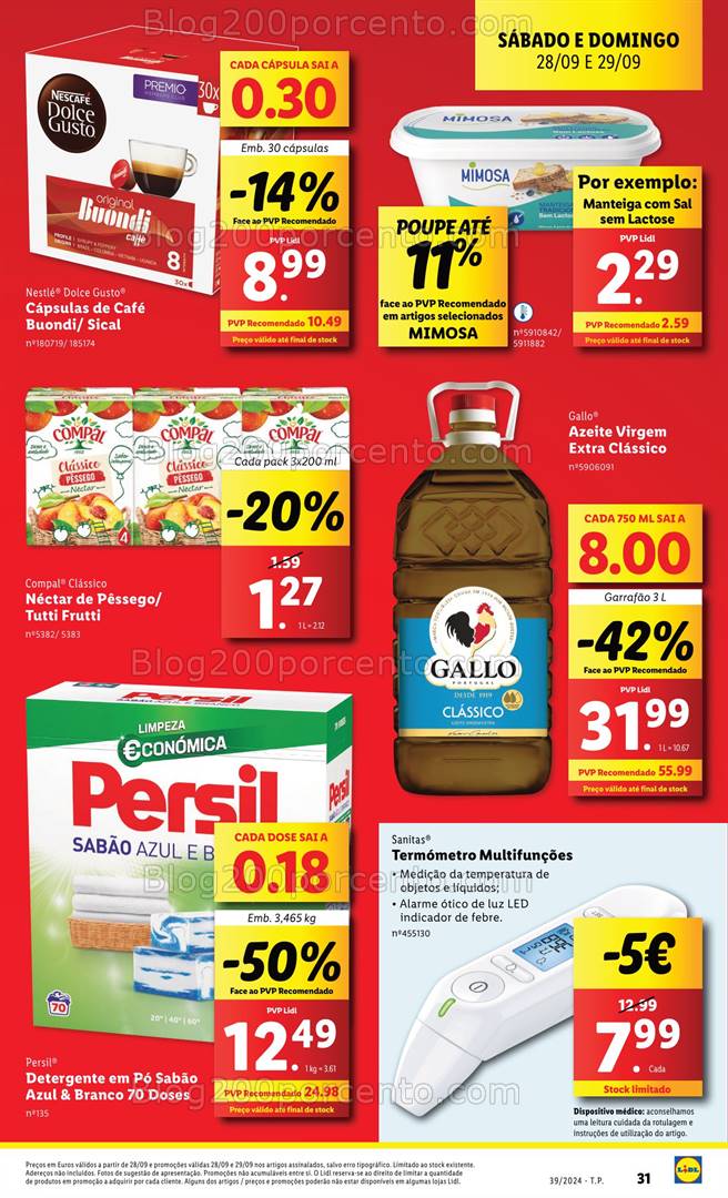 Antevisão Folheto LIDL Promoções de 26 setembro a 2 outubro