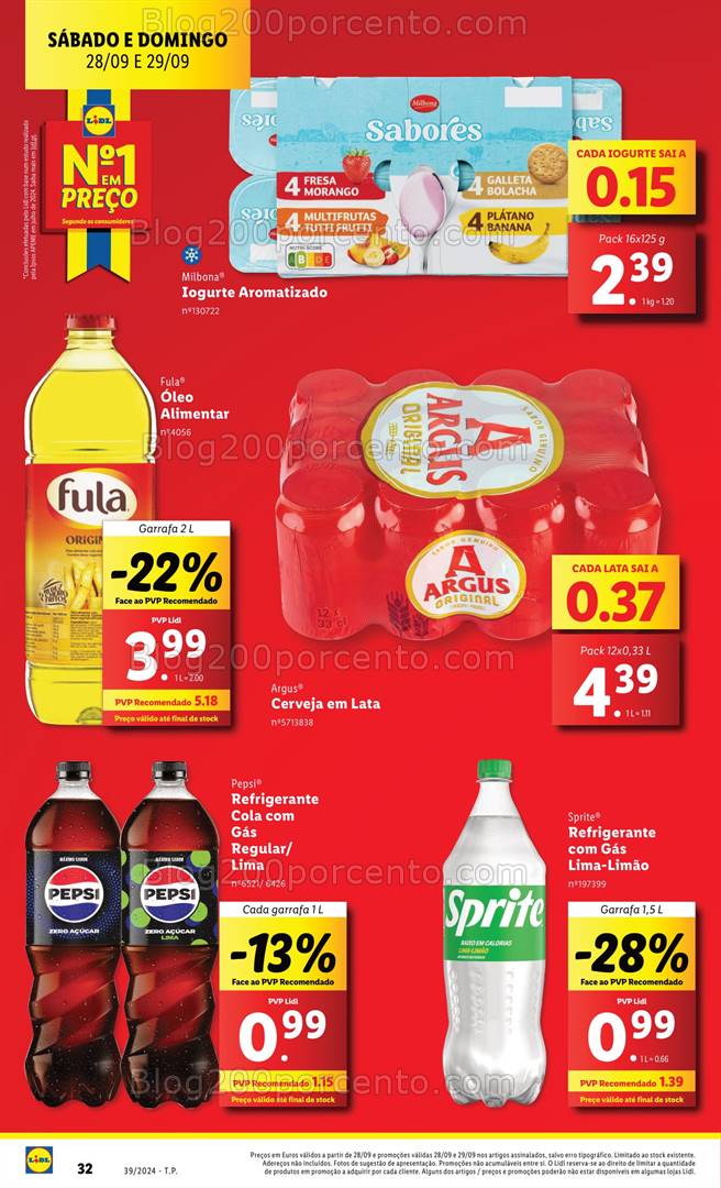 Antevisão Folheto LIDL Promoções de 26 setembro a 2 outubro