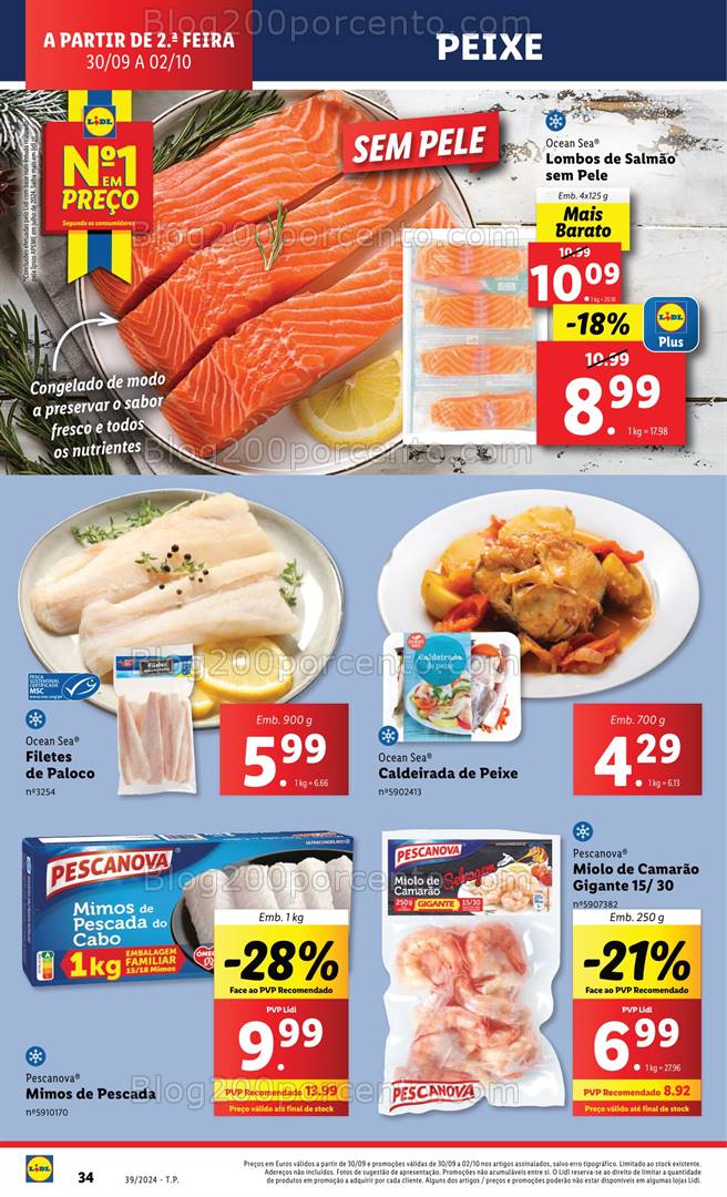 Antevisão Folheto LIDL Promoções de 26 setembro a 2 outubro