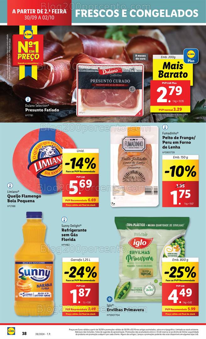 Antevisão Folheto LIDL Promoções de 26 setembro a 2 outubro