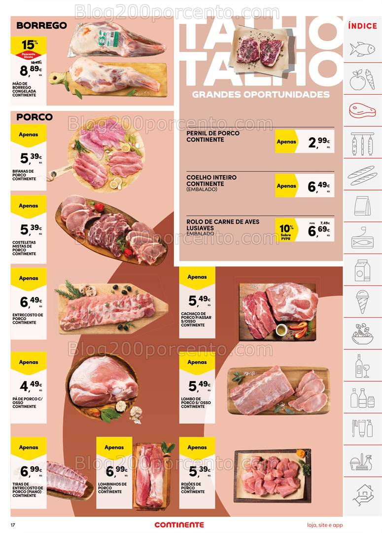 Antevisão Folheto CONTINENTE Promoções de 17 a 23 setembro