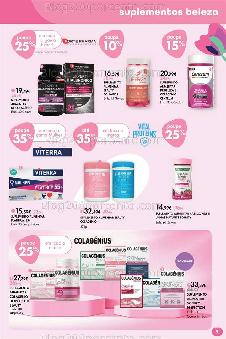 Antevisão Folheto PINGO DOCE - BEM ESTAR Beleza Outono Promoções de 24 setembro a 21 outubro