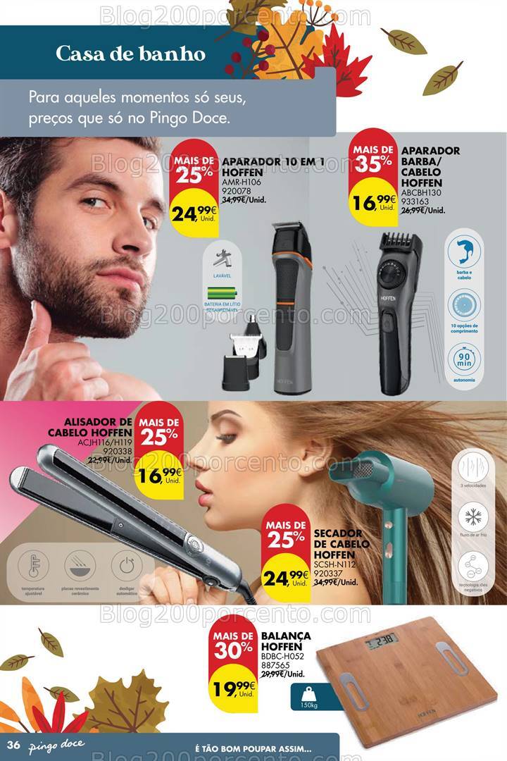 Antevisão Folheto PINGO DOCE Bazar Outono Promoções de 24 setembro a 21 outubro