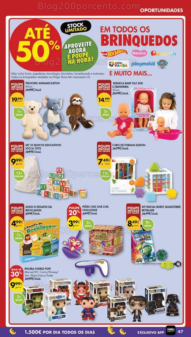 Antevisão Folheto PINGO DOCE Bazar Grandes Promoções de 1 a 7 outubro
