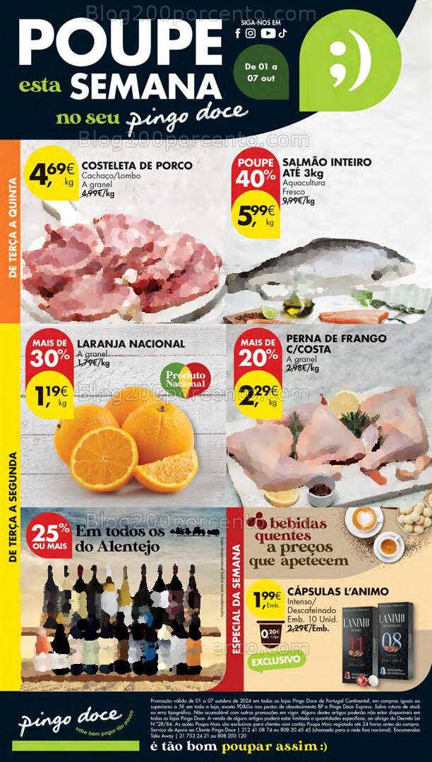 Antevisão Folheto PINGO DOCE Lojas Pequenas Promoções de 1 a 7 outubro
