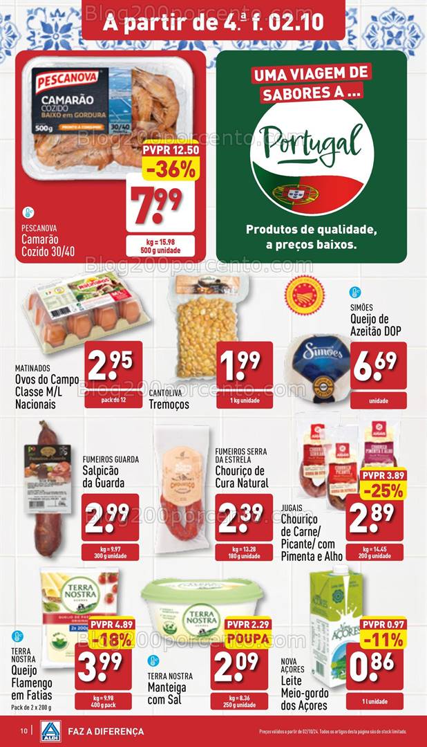 Antevisão Folheto ALDI Promoções de 2 a 8 outubro