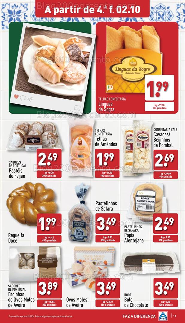 Antevisão Folheto ALDI Promoções de 2 a 8 outubro