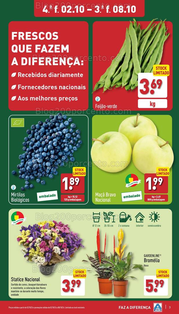 Antevisão Folheto ALDI Promoções de 2 a 8 outubro