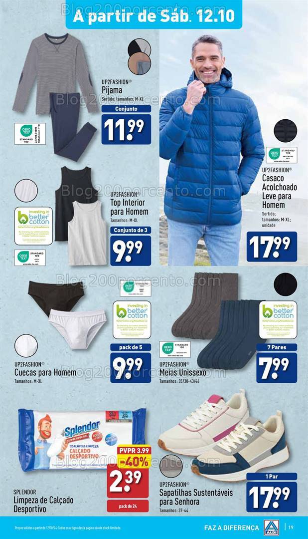 Antevisão Folheto ALDI Bazar Promoções a partir de 12 outubro