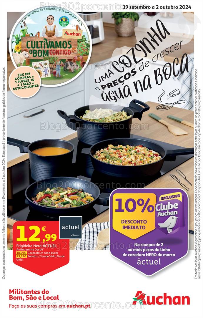 Antevisão Folheto AUCHAN Promoções de 19 setembro a 2 outubro