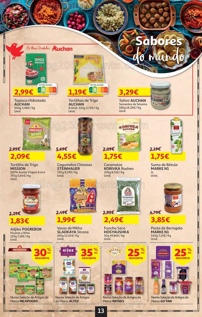 Antevisão Folheto AUCHAN Promoções de 19 setembro a 2 outubro