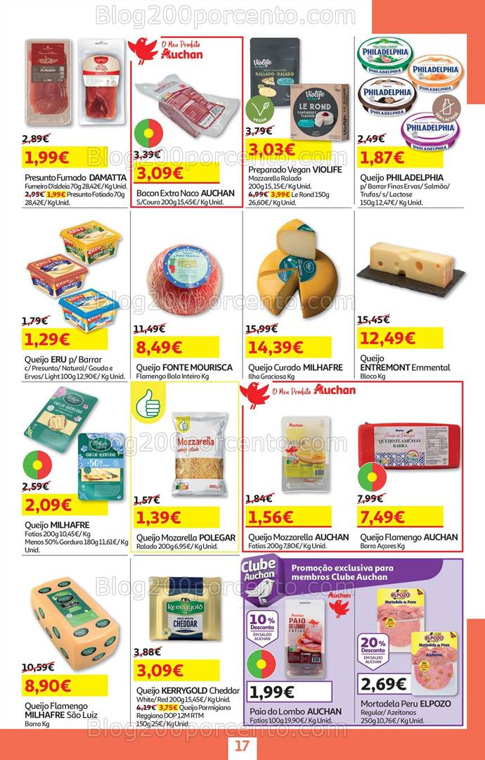 Antevisão Folheto AUCHAN Promoções de 19 setembro a 2 outubro