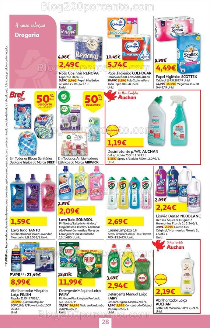 Antevisão Folheto AUCHAN Promoções de 19 setembro a 2 outubro