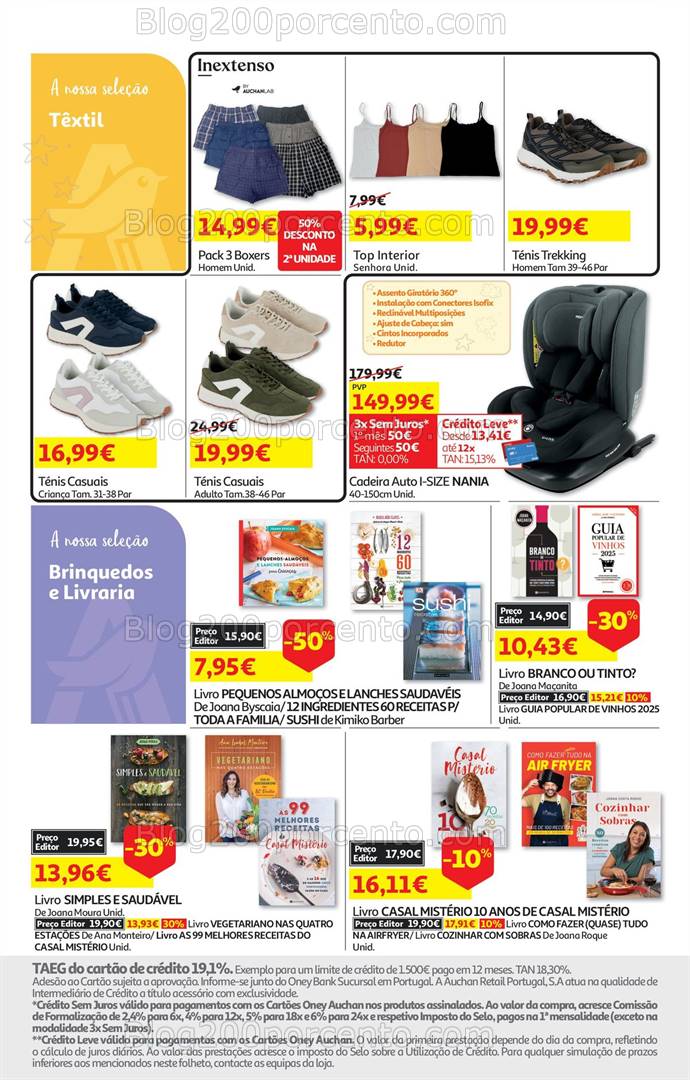 Antevisão Folheto AUCHAN Promoções de 19 setembro a 2 outubro