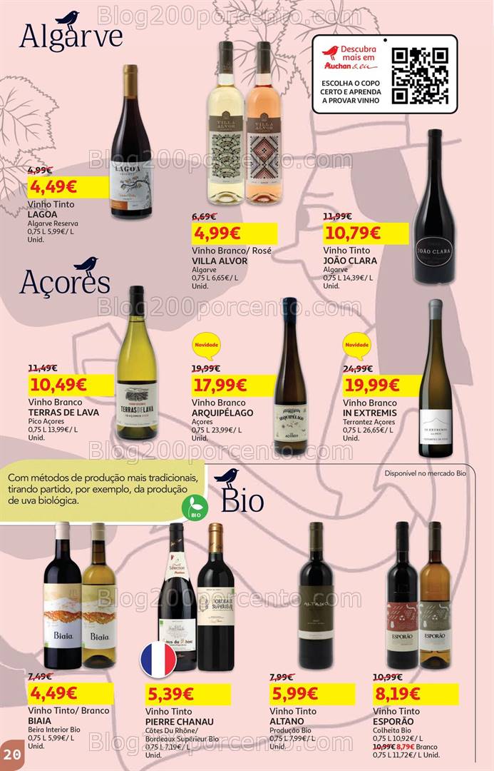 Antevisão Folheto AUCHAN Especial Sabores Promoções de 19 setembro a 2 outubro