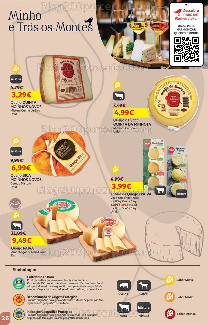 Antevisão Folheto AUCHAN Especial Sabores Promoções de 19 setembro a 2 outubro