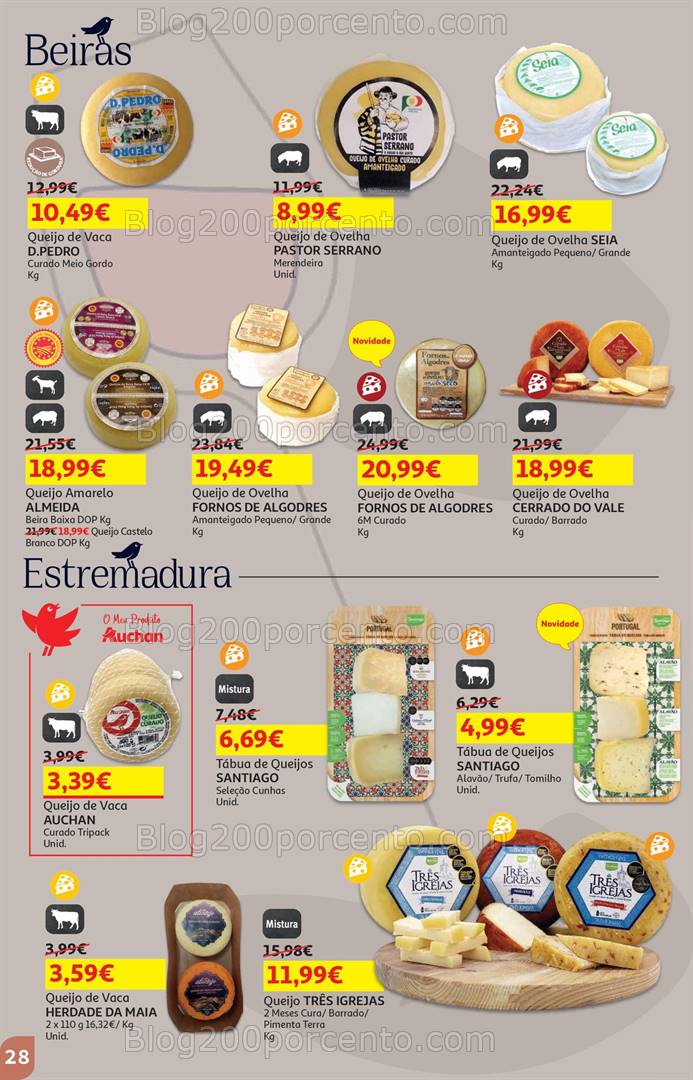 Antevisão Folheto AUCHAN Especial Sabores Promoções de 19 setembro a 2 outubro