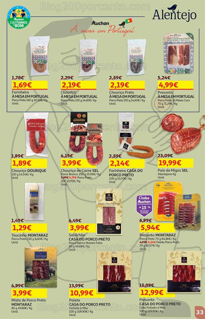 Antevisão Folheto AUCHAN Especial Sabores Promoções de 19 setembro a 2 outubro