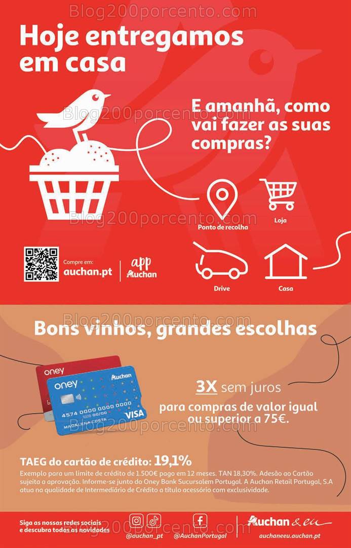 Antevisão Folheto AUCHAN Especial Sabores Promoções de 19 setembro a 2 outubro