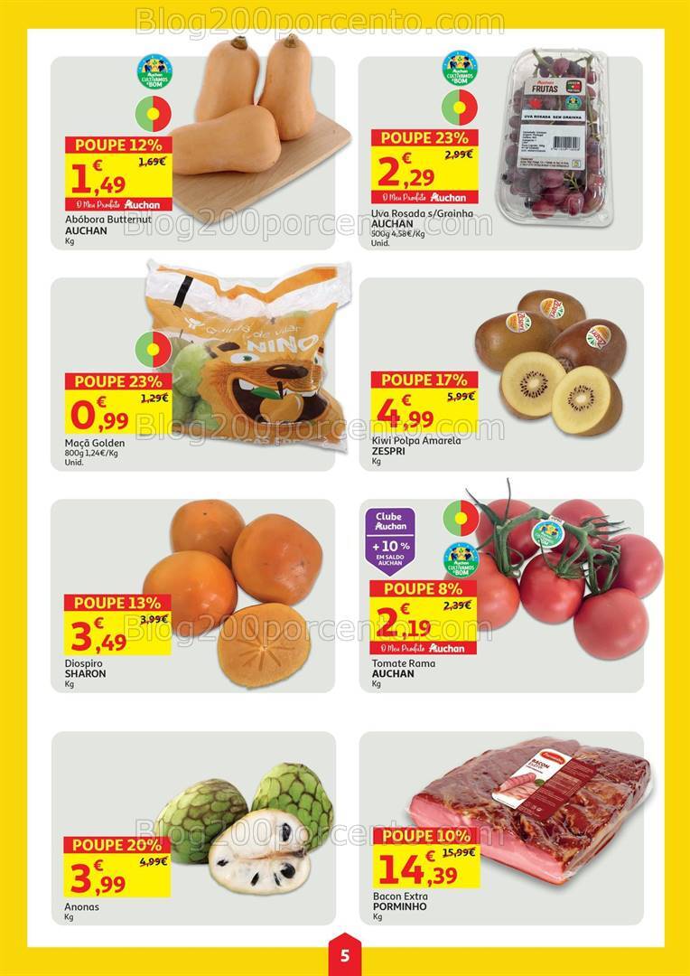 Antevisão Folheto AUCHAN Promoções de 18 a 24 setembro