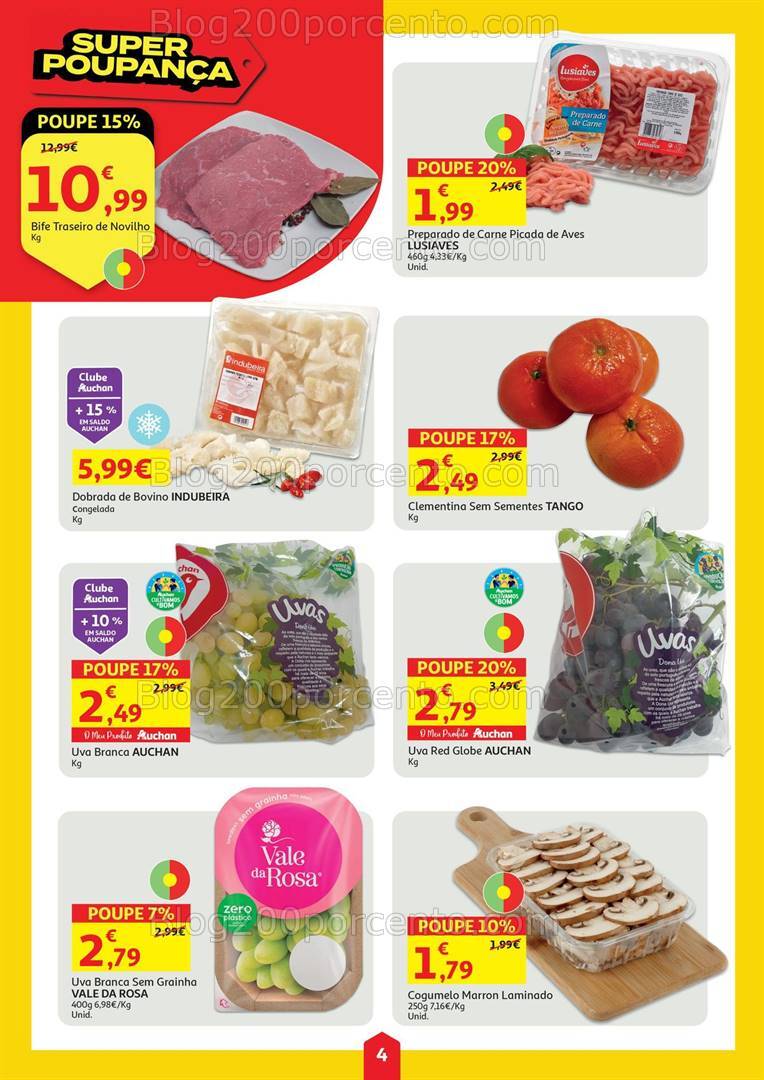 Antevisão Folheto AUCHAN Promoções de 25 setembro a 1 outubro