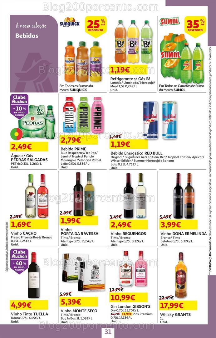 Antevisão Folheto AUCHAN Promoções de 3 a 16 outubro