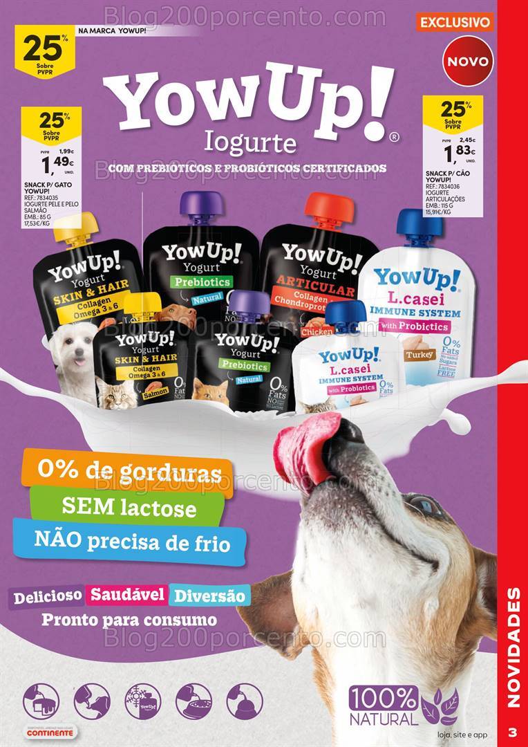 Antevisão Folheto CONTINENTE Especial Feira Animal Promoções de 1 a 20 outubro