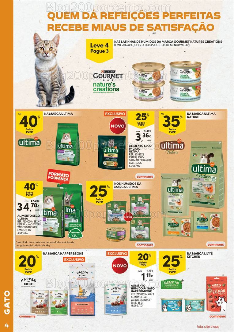 Antevisão Folheto CONTINENTE Especial Feira Animal Promoções de 1 a 20 outubro