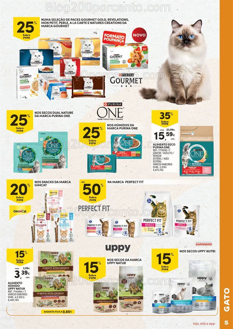Antevisão Folheto CONTINENTE Especial Feira Animal Promoções de 1 a 20 outubro