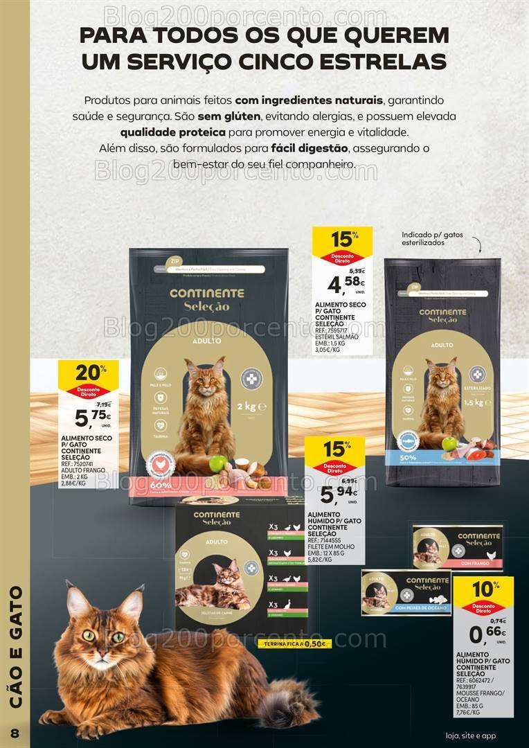 Antevisão Folheto CONTINENTE Especial Feira Animal Promoções de 1 a 20 outubro