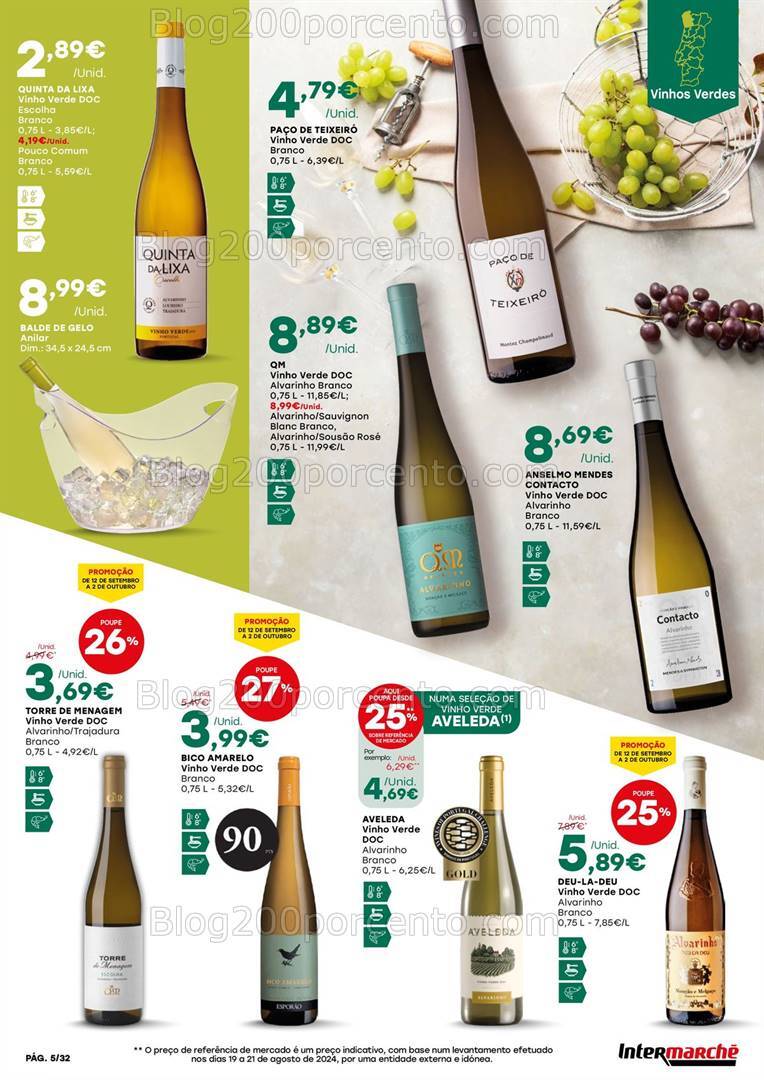 Antevisão Folheto INTERMARCHÉ Feira de Sabores - 12 setembro a 2 outubro