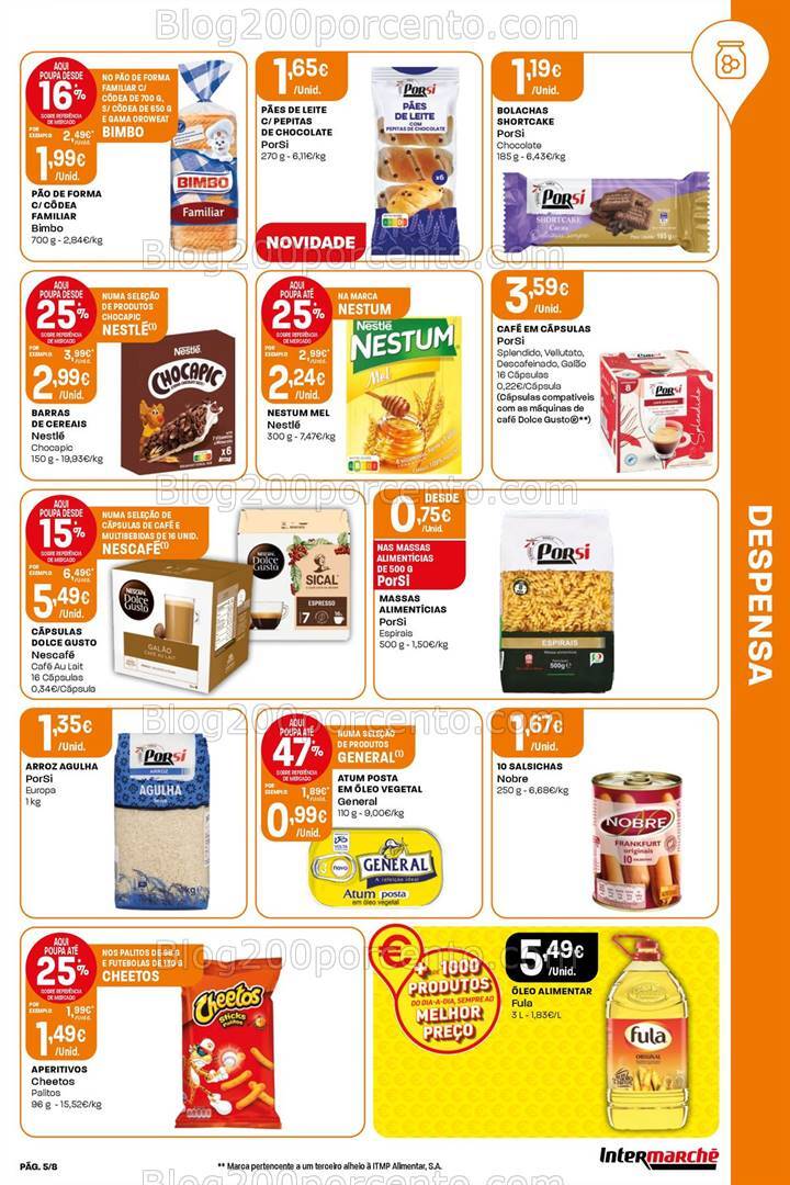 Antevisão Folheto INTERMARCHÉ Mini Promoções de 26 setembro a 2 outubro